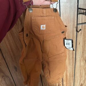 Carhartt Kids Tan Overalls